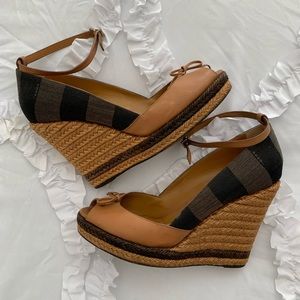 Fendi Espadrille Wedges
